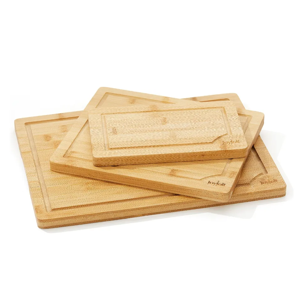 joyjolt-3-piece-bamboo-kitchen-cutting-board-set image 1