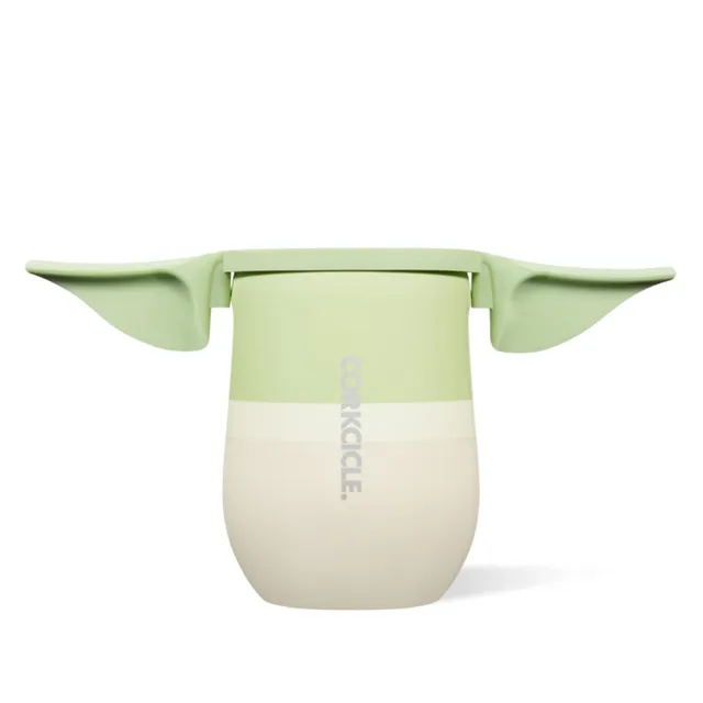corkcicle-stemless-insulated-wine-glass-tumbler-12-oz-yoda-edition image 1