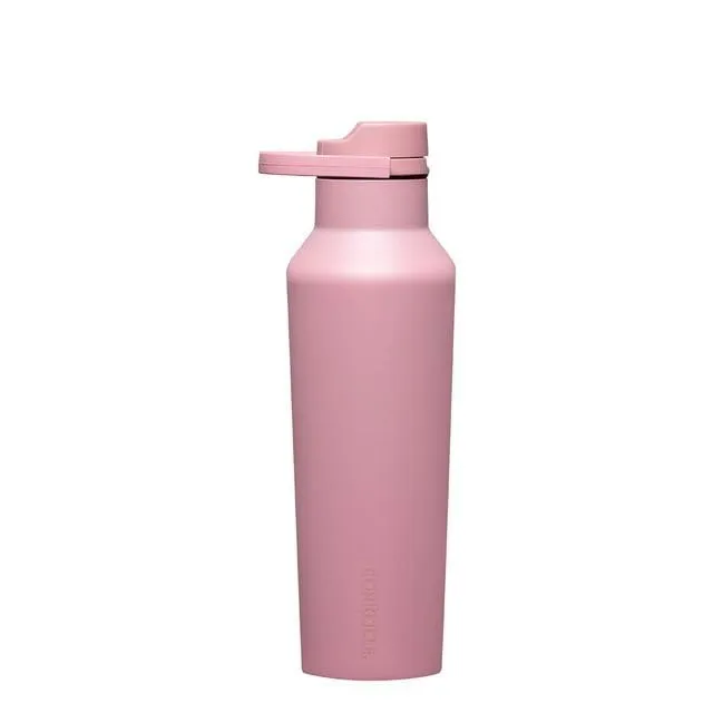 corkcicle-sport-canteen-20-oz-desert-rose-triple-insulated-stainless-steel-water image 1