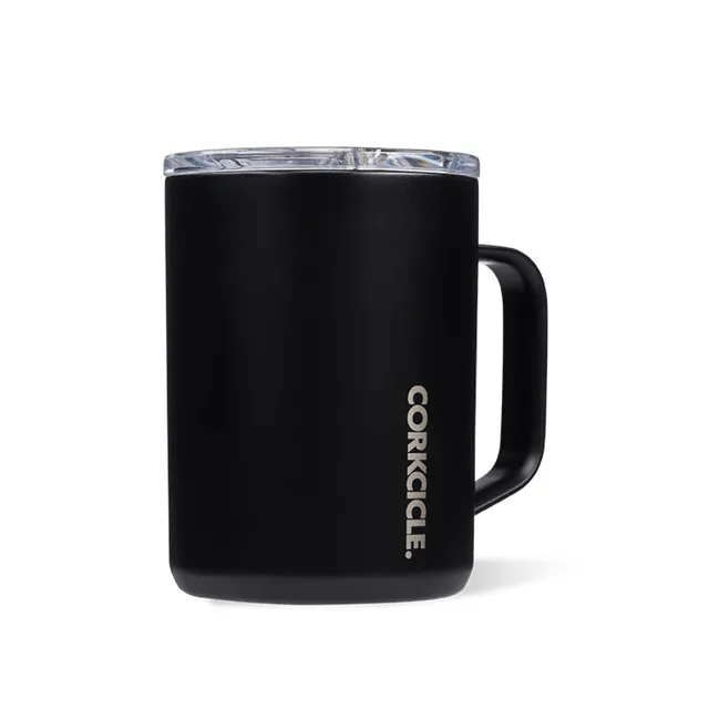 corkcicle-classic-coffee-mug-16-oz-triple-insulated-stainless-steel-black-shatte image 1