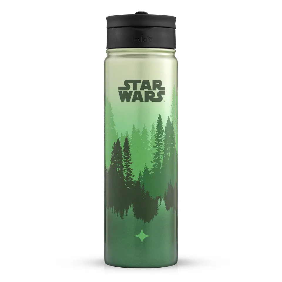 joyjolt-star-wars-destinations-collection-endor-vacuum-insulated-water-bottle image 1