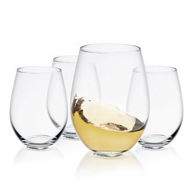 joyjolt-spirits-stemless-wine-glasses-set-of-19-oz image 1
