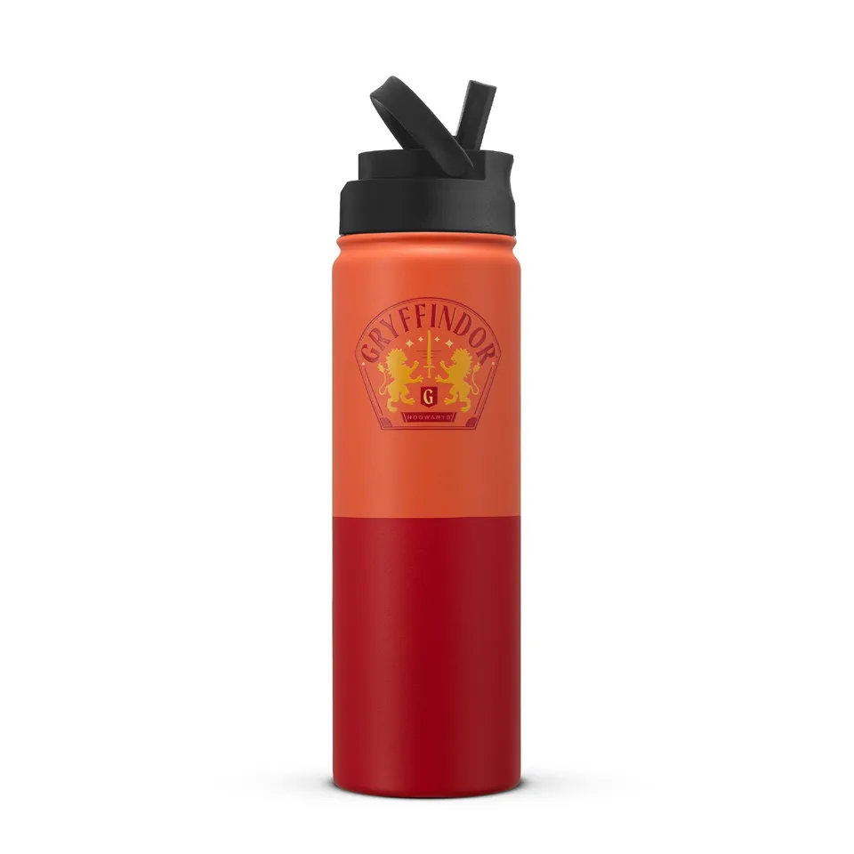 joyjolt-harry-potter-gryffindor-stainless-steel-water-bottle-22-oz image 1