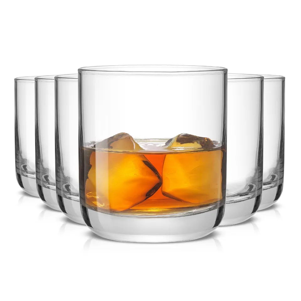 joyjolt-faye-double-old-fashioned-whiskey-glasses-10-oz-set-of-2 image 1