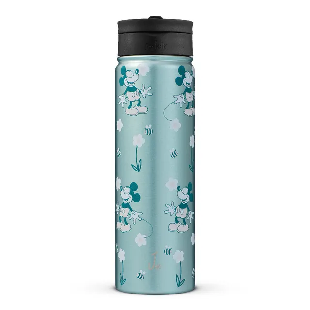 joyjolt-disney-retro-vintage-mickey-mouse-stainless-steel-water-bottle-22-oz image 1