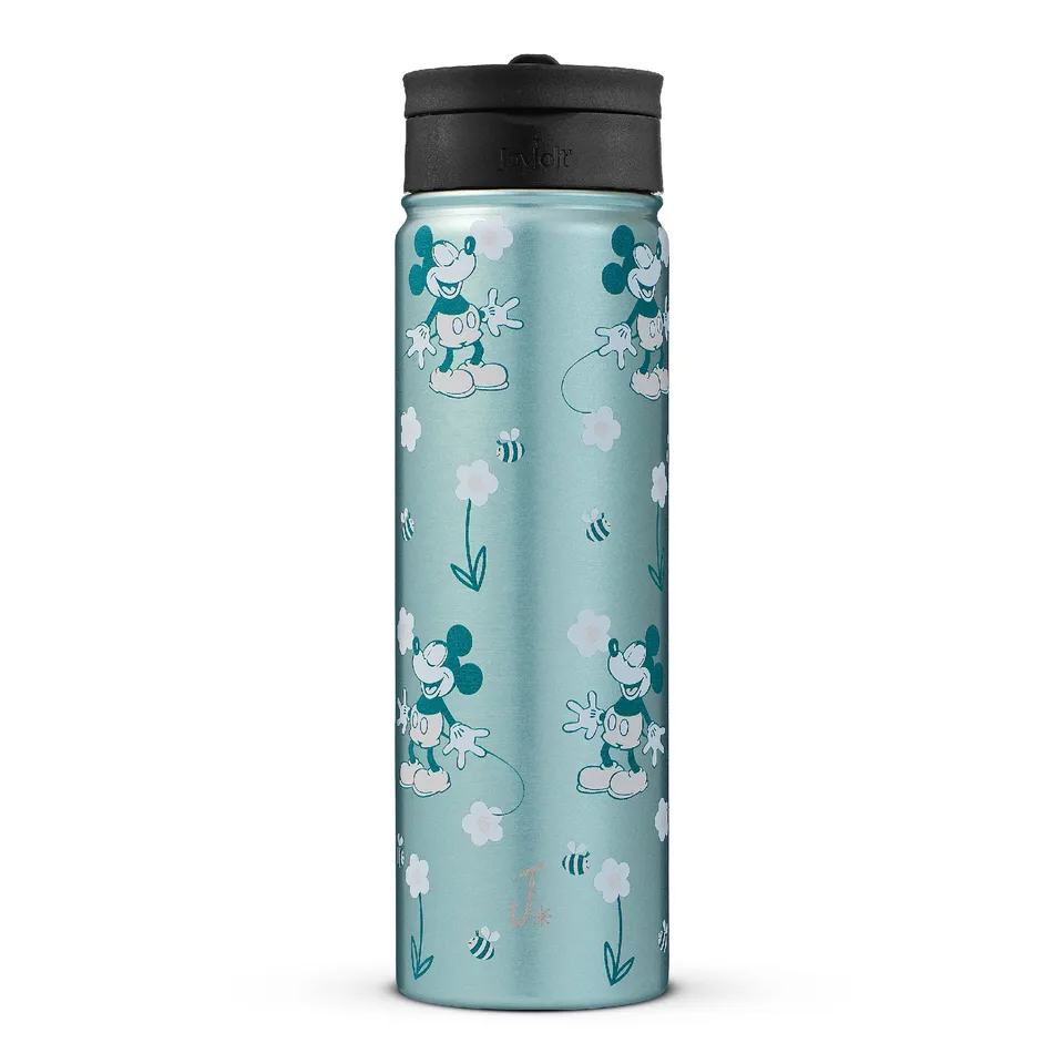joyjolt-disney-retro-vintage-mickey-mouse-stainless-steel-water-bottle-22-oz image 1