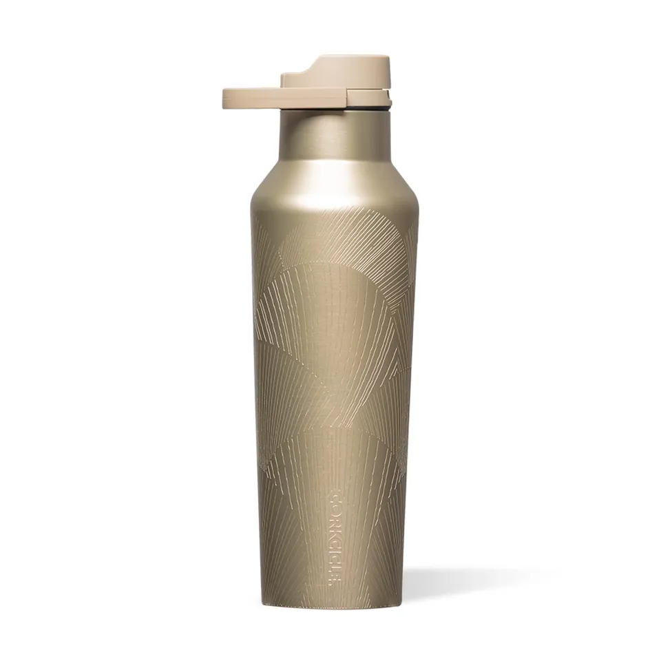corkcicle-classic-sport-canteen-insulated-water-bottle-20-oz-champagne-dreams image 1