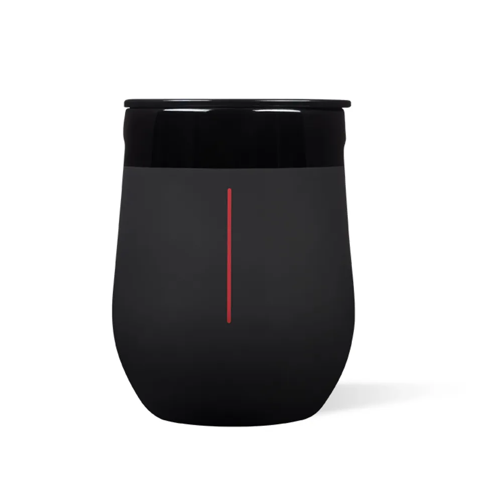 corkcicle-disney-darth-vader-12-oz-stemless-wine-glass-tumbler-with-lid image 1
