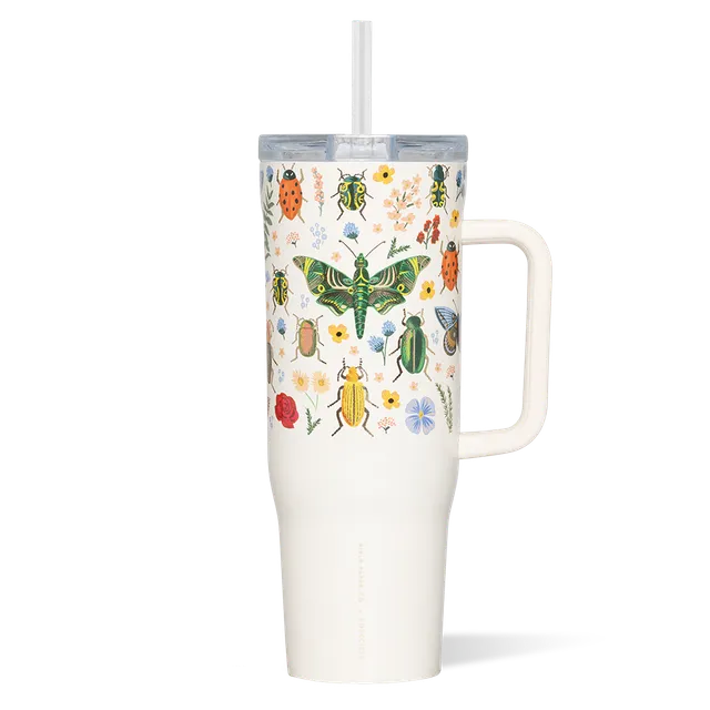 corkcicle-x-rifle-paper-co-cruiser-40oz-tumbler image 1