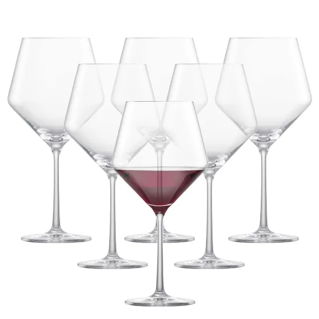 schott-zwiesel-pure-burgundy-red-wine-glasses-set-of-6-23-oz-tritan-crystal-dish image 1