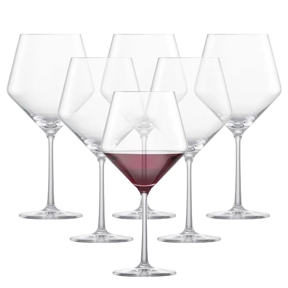 schott-zwiesel-pure-burgundy-red-wine-glasses-set-of-6-23-oz-tritan-crystal-dish image 1