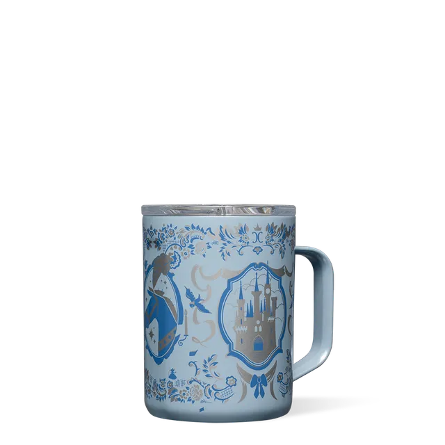 corkcicle-disney-princess-coffee-mug-12oz-insulated-mug-with-lid image 1