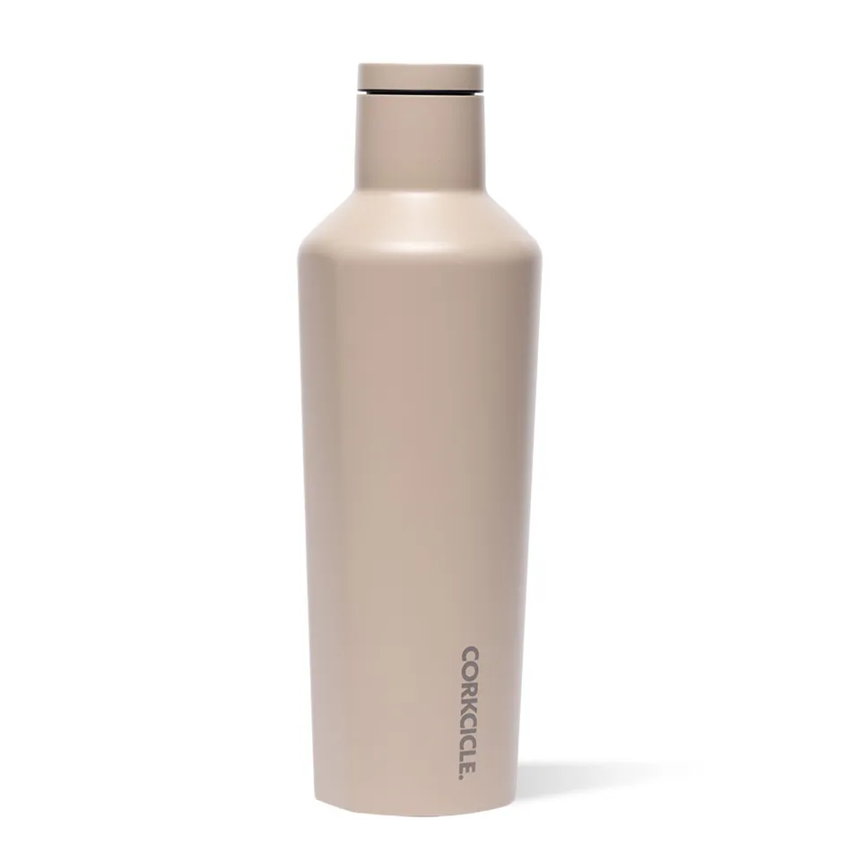 corkcicle-classic-canteen-16-oz-triple-insulated-stainless-steel-bottle-desert image 1