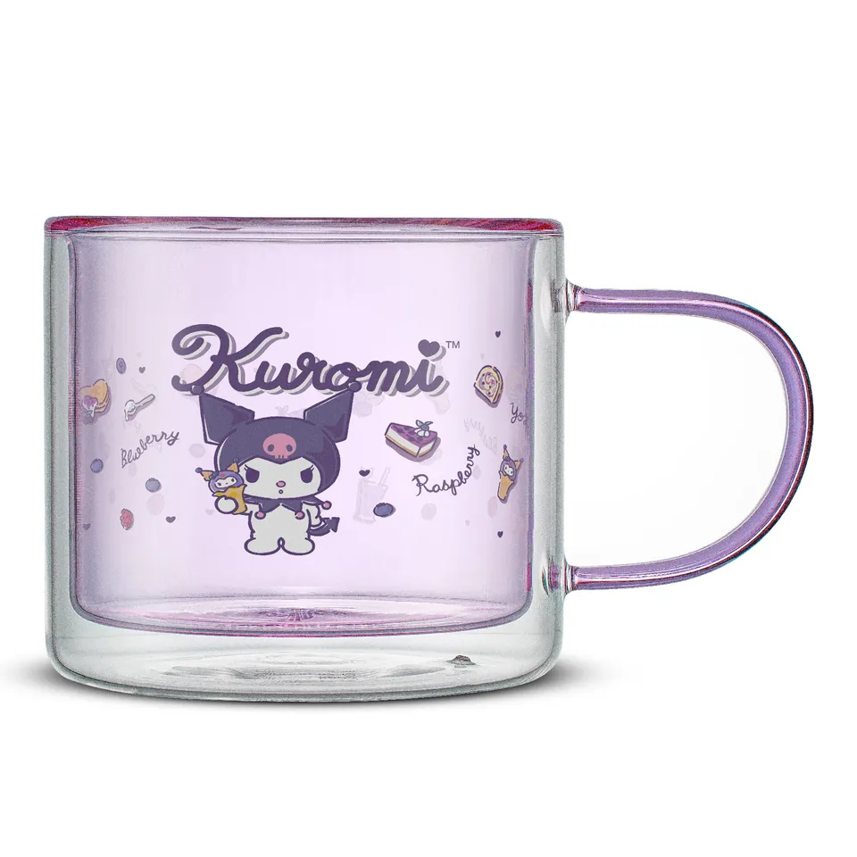 joyjolt-x-sanrio-kuromi-double-wall-coffee-mug-13-5-oz image 1