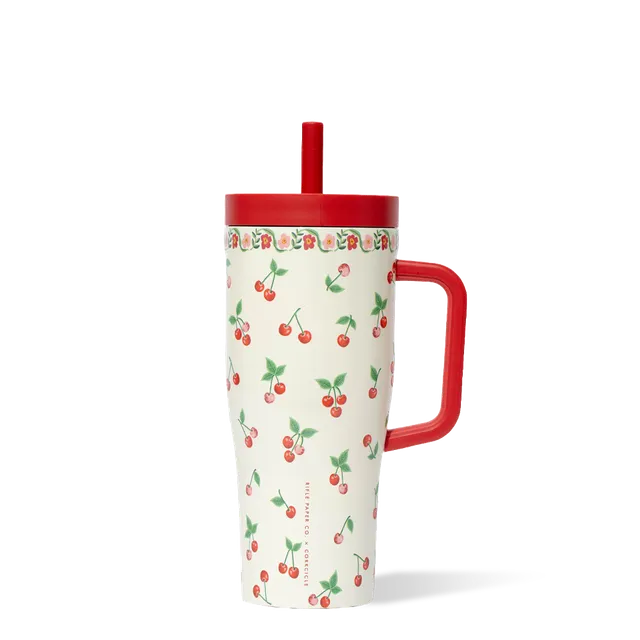 corkcicle-x-rifle-paper-co-leakproof-cruiser-22oz-triple-insulated-stainless-ste image 1