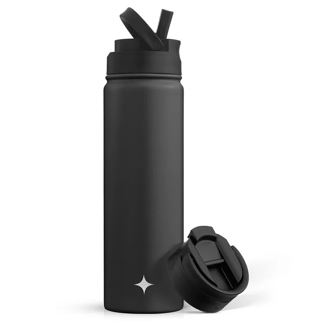 joyjolt-vacuum-insulated-water-bottle-with-flip-lid-sport-straw-lid-22-7-oz image 1