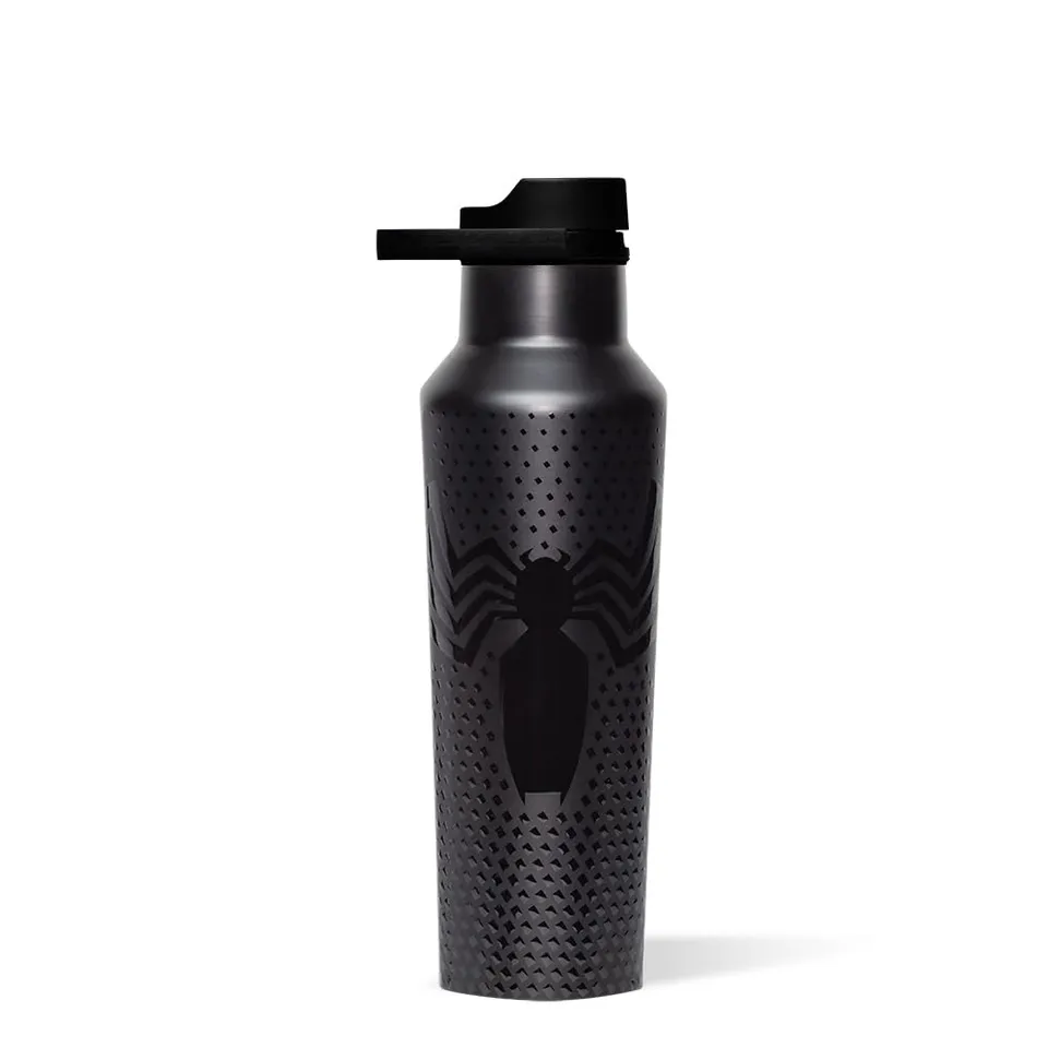corkcicle-marvel-sport-canteen-20-oz-venom-insulated-stainless-steel-water-bottl image 1