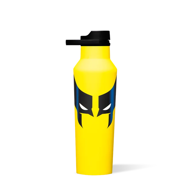 corkcicle-deadpool-wolverine-drinkware-20oz-sport-canteen-24oz-tumbler-marvel image 1