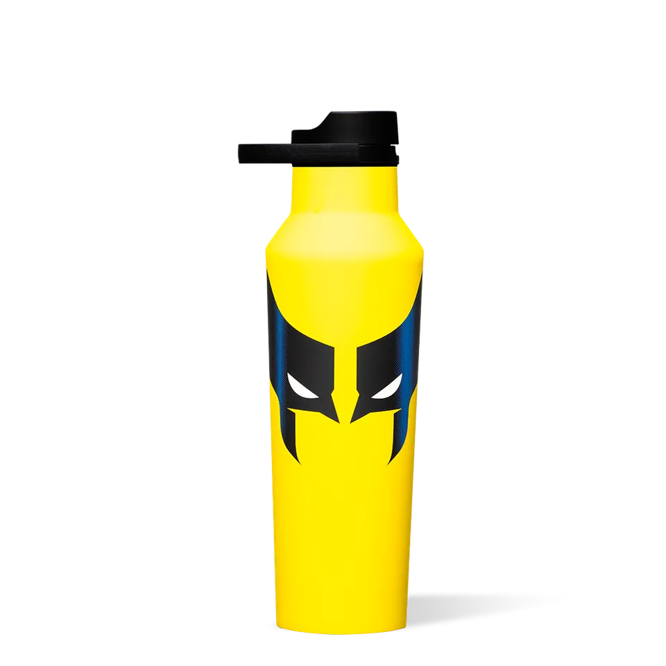 corkcicle-deadpool-wolverine-drinkware-20oz-sport-canteen-24oz-tumbler-marvel image 1