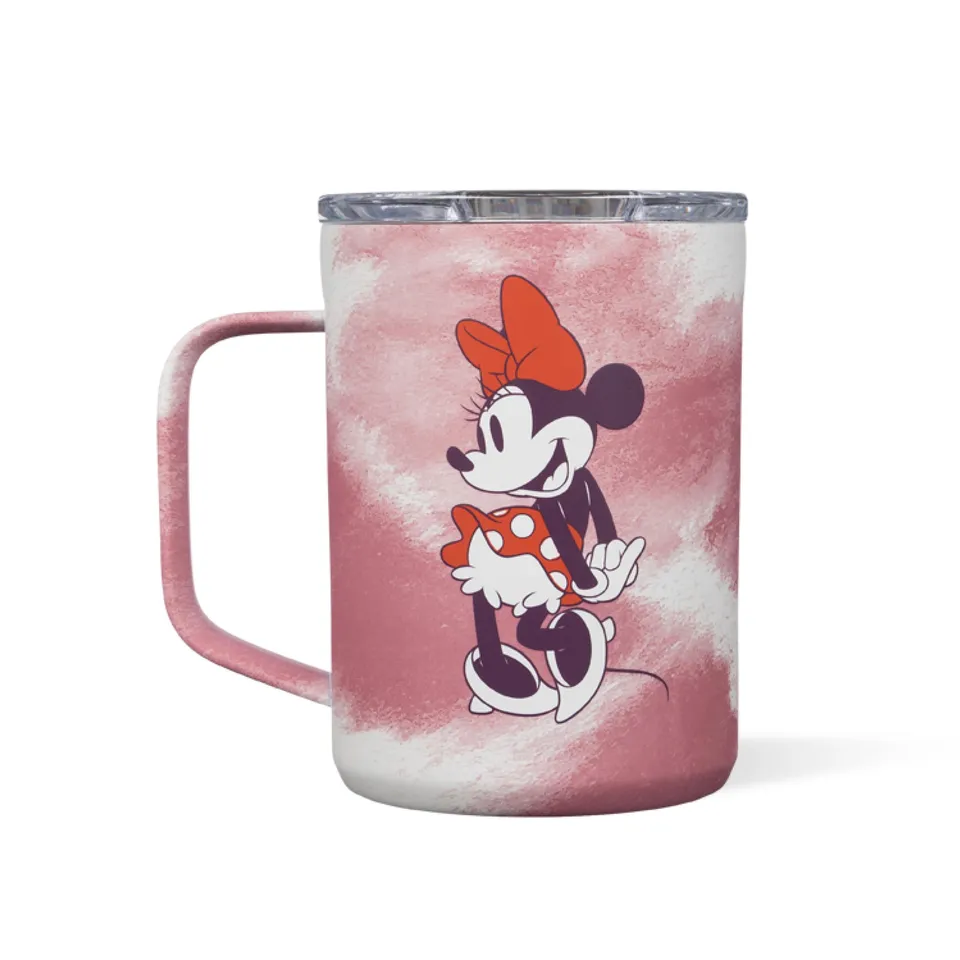 corkcicle-classic-coffee-mug-16-oz-minnie-tie-dye-triple-insulated-stainless-ste image 1