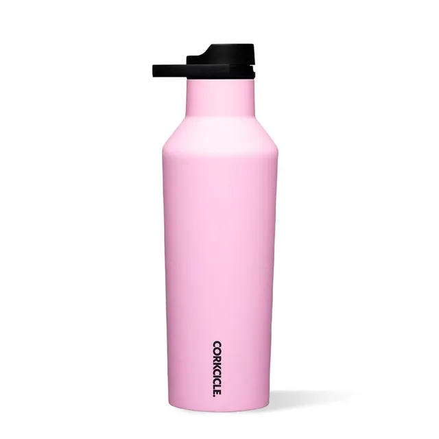 corkcicle-sport-canteen-32-oz-insulated-water-bottle-sun-soaked-pink image 1