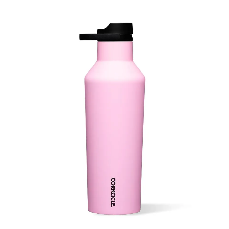 corkcicle-sport-canteen-32-oz-insulated-water-bottle-sun-soaked-pink image 1