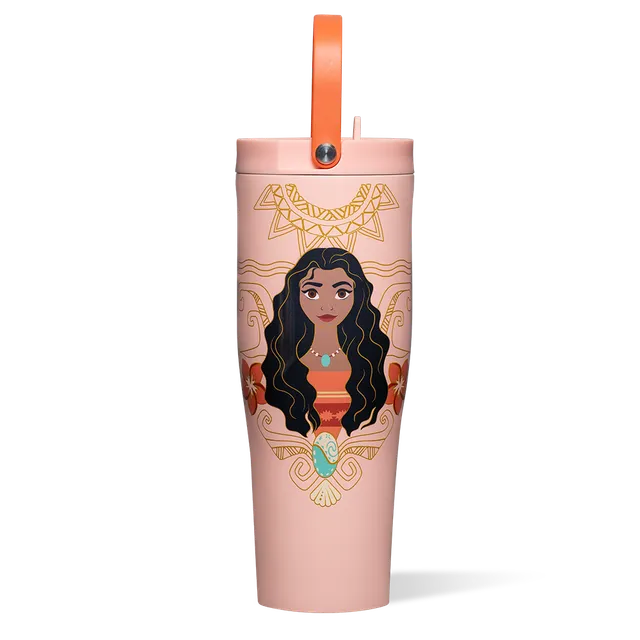 corkcicle-disney-princess-go-cup-xl-30oz-leakproof-insulated-tumbler-with-flexib image 1
