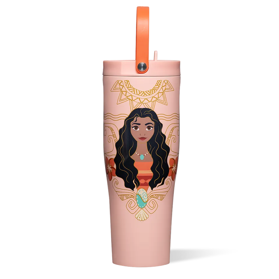 corkcicle-disney-princess-go-cup-xl-30oz-leakproof-insulated-tumbler-with-flexib image 1