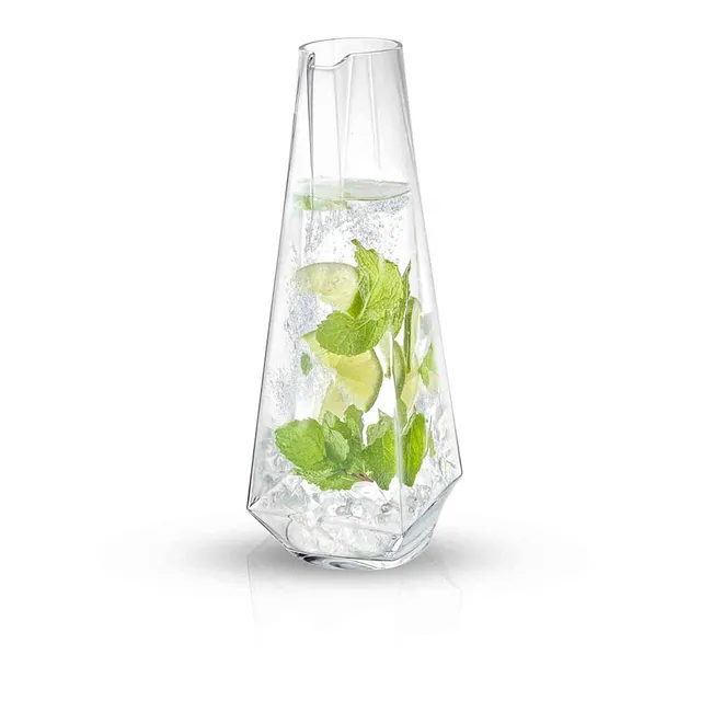 joyjolt-infiniti-beverage-pitcher-crystal-non-drip-spout-dishwasher-safe image 1