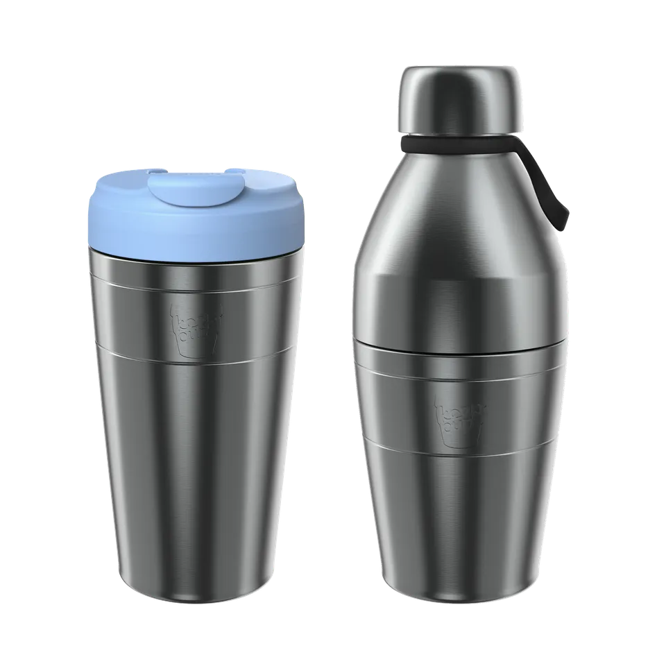 keepcup-deskside-warrior-bundle-commuter-travel-mug-helix-water-bottle-set image 1