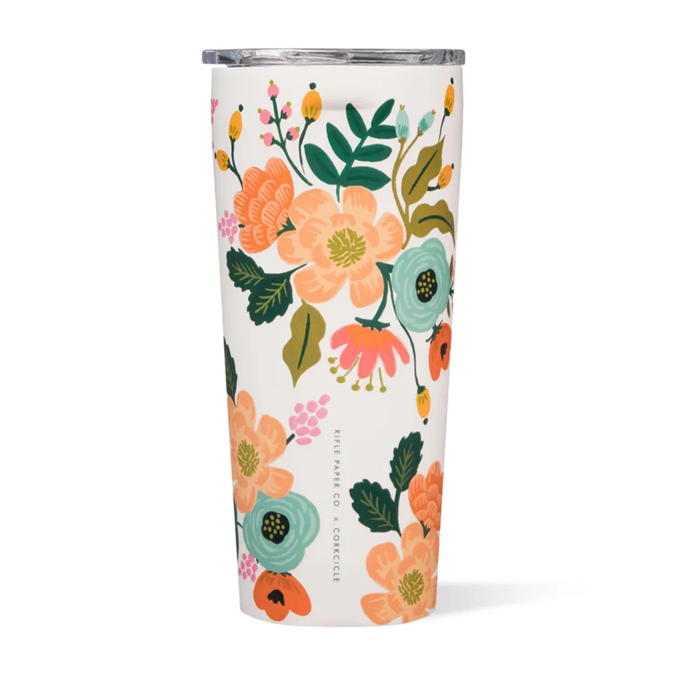 corkcicle-x-rifle-paper-co-classic-coffee-mug-16-oz-cream-lively-floral-triple-i image 1