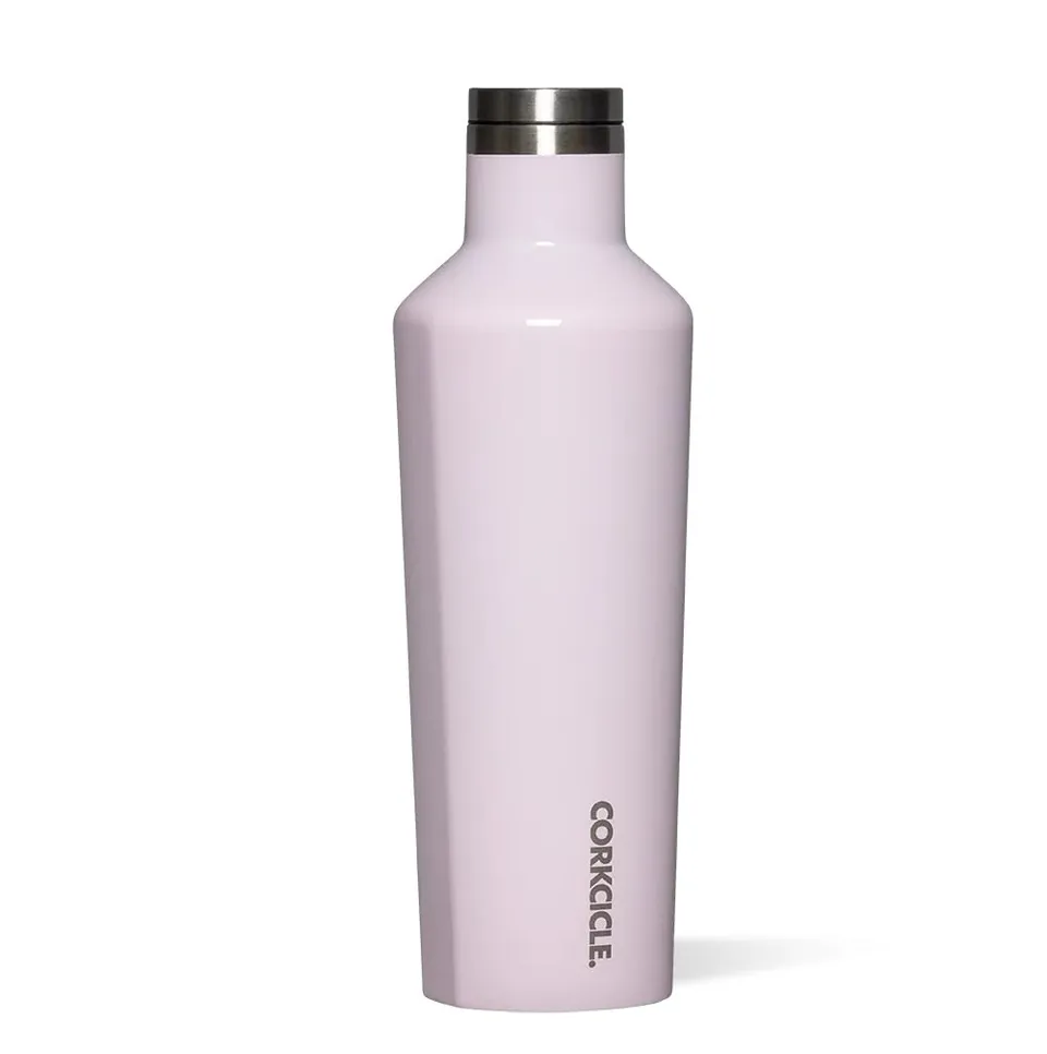 corkcicle-classic-canteen-16-oz-powder-puff-triple-insulated-stainless-steel-bot image 1
