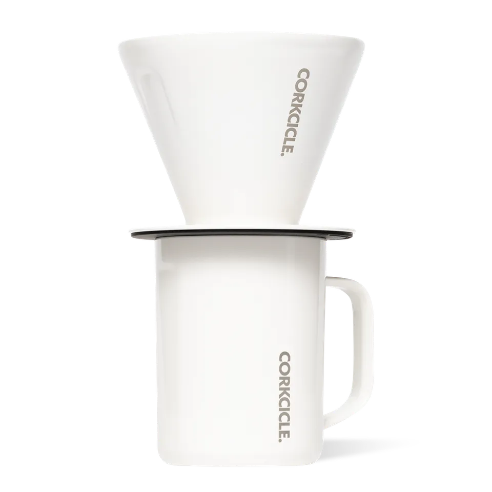 corkcicle-pour-over-set-16oz-insulated-coffee-mug-with-stainless-steel-pour-over image 1