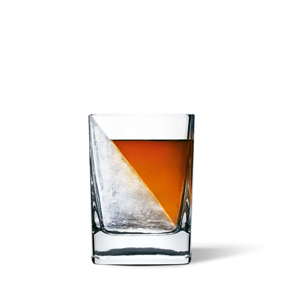 corkcicle-whiskey-wedge-freezable-ice-wedge-glass-with-mold image 1