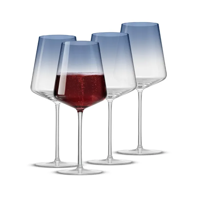 joyjolt-sidney-blue-ombre-red-wine-glasses-19-oz-set-of-4 image 1
