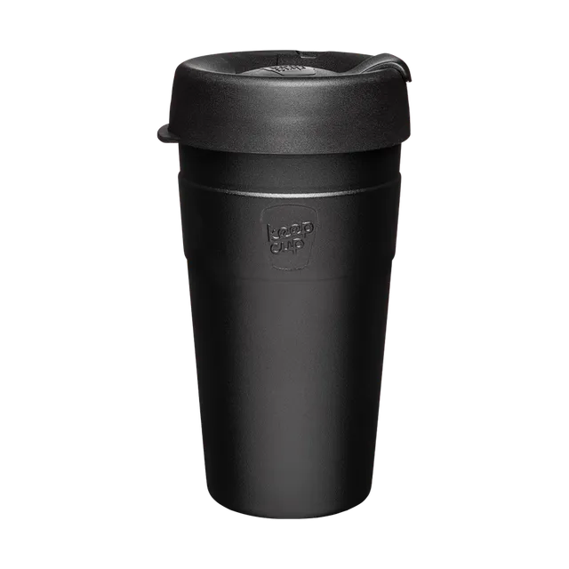 keepcup-thermal-16oz-black-vacuum-insulated-travel-mug-with-splashproof-lid image 1
