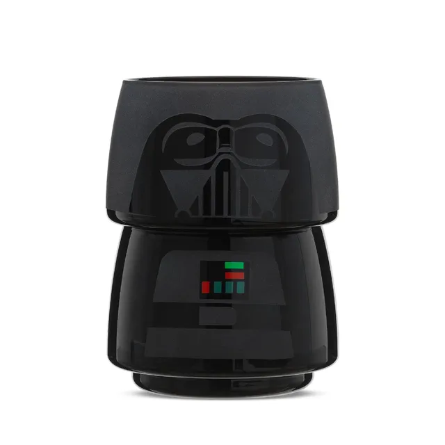 joyjolt-star-wars-darth-vader-stackable-glasses-set-of-2-10-4-oz image 1