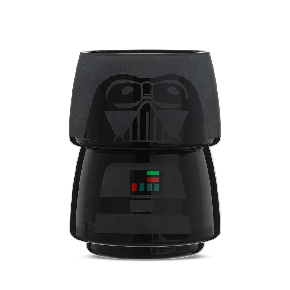 joyjolt-star-wars-darth-vader-stackable-glasses-set-of-2-10-4-oz image 1