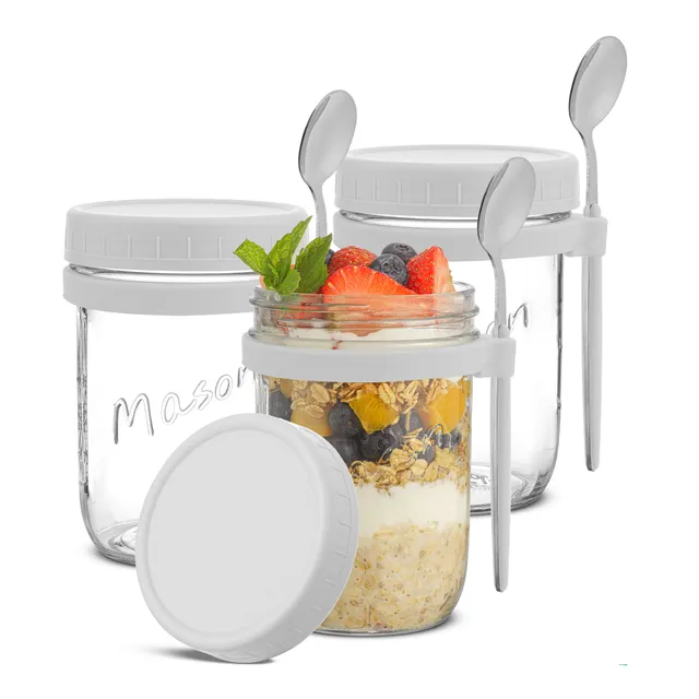 joyjolt-dawn-overnight-oats-glass-containers-set-of-3 image 1