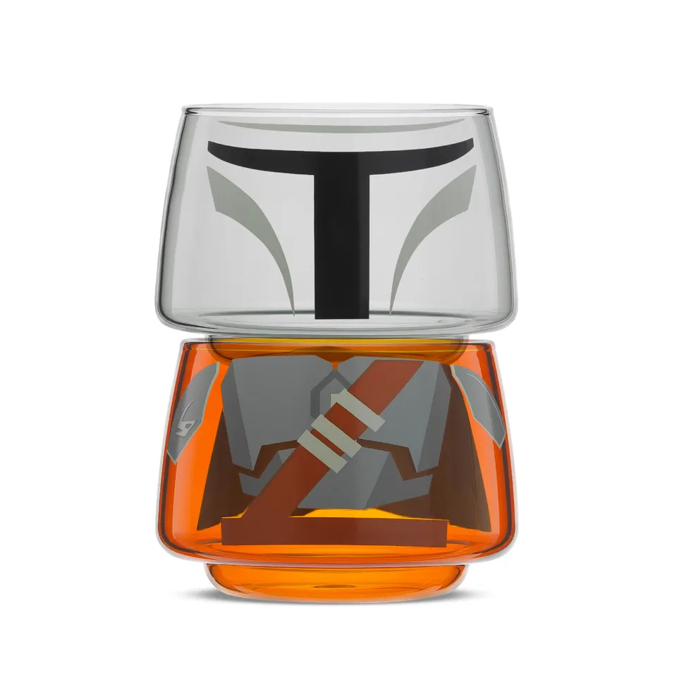 joyjolt-star-wars-stackable-character-collection-mandalorian-stackable-glasses-s image 1