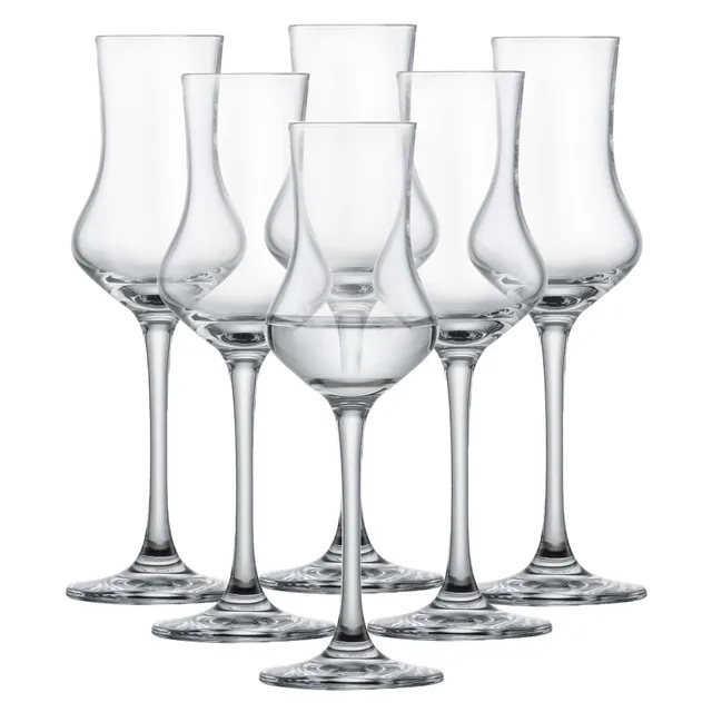schott-zwiesel-classico-grappa-glass-set-of-6-tritan-crystal-dishwasher-safe-mad image 1