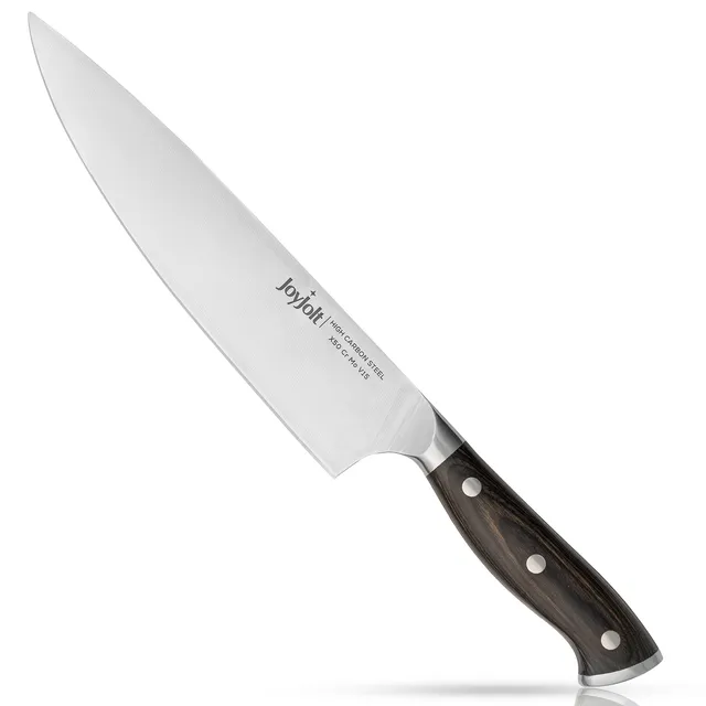 joyjolt-8-inch-professional-chef-knife-with-high-carbon-german-steel-blade-and-c image 1