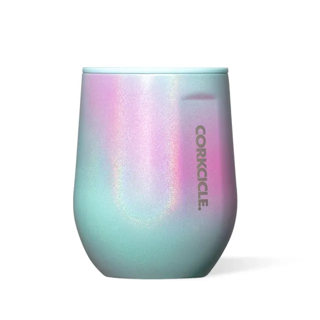 corkcicle-stemless-insulated-wine-glass-tumbler-12-oz-rainbow-unicorn-triple-ins image 1