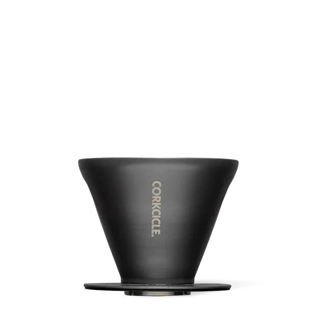 corkcicle-pour-over-coffee-brewer-double-walled-stainless-steel-fits-2-4-filters image 1