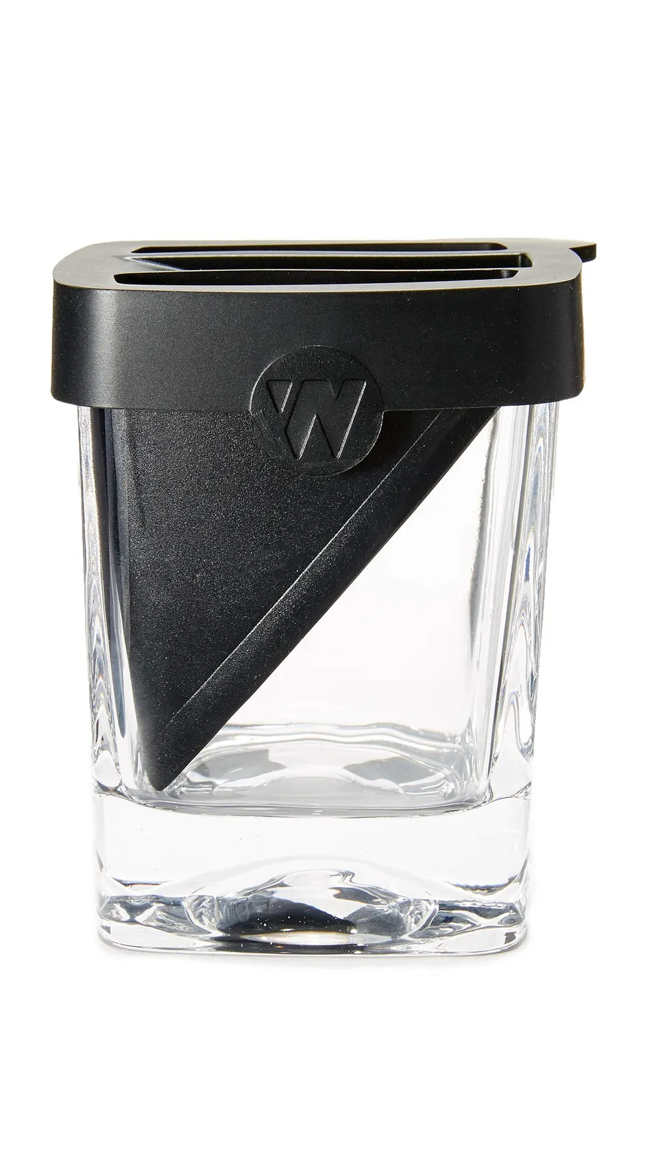 corkcicle-whiskey-wedge-9-oz-old-fashioned-glass-with-silicone-ice-mold-for-bour image 1