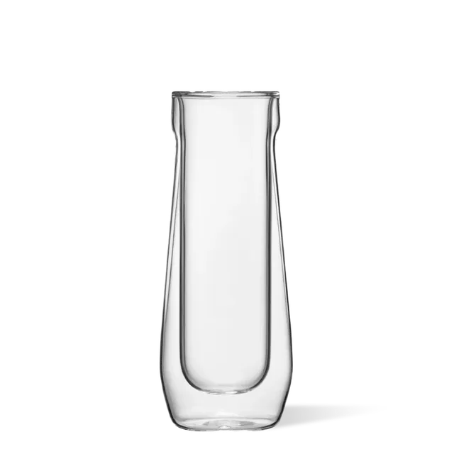 corkcicle-stemless-flute-glass-set-2-double-walled-insulated-barware image 1