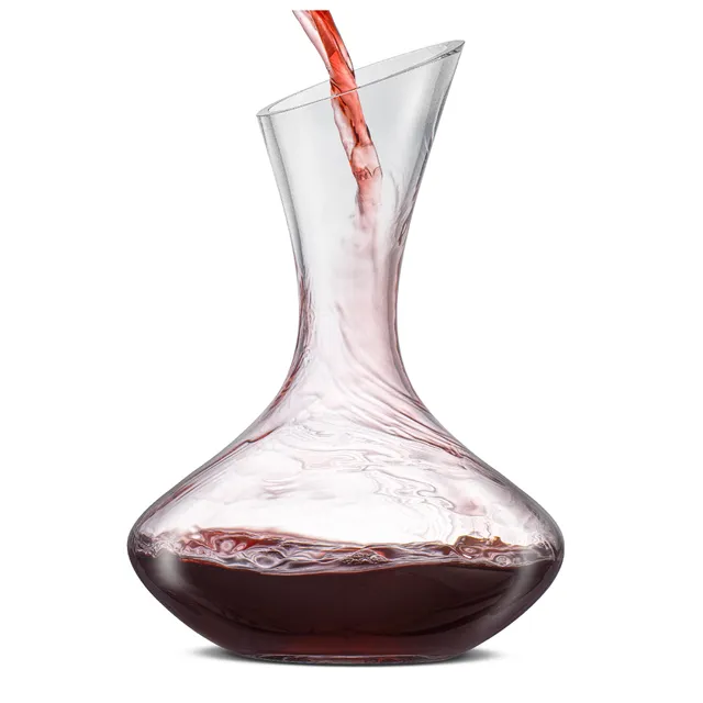 joyjolt-lancia-red-wine-decanter-37-oz image 1