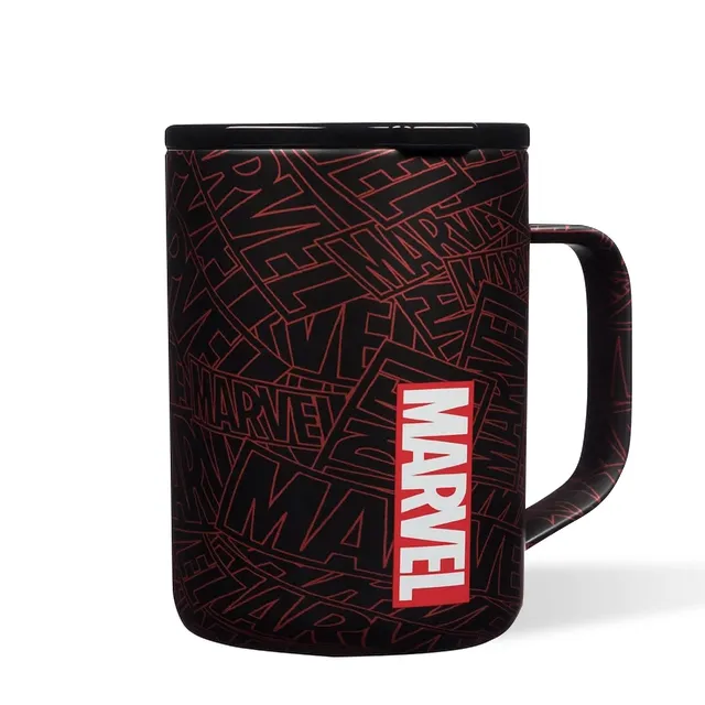 corkcicle-16-oz-marvel-coffee-mug-triple-insulated-stainless-steel-with-clear-li image 1