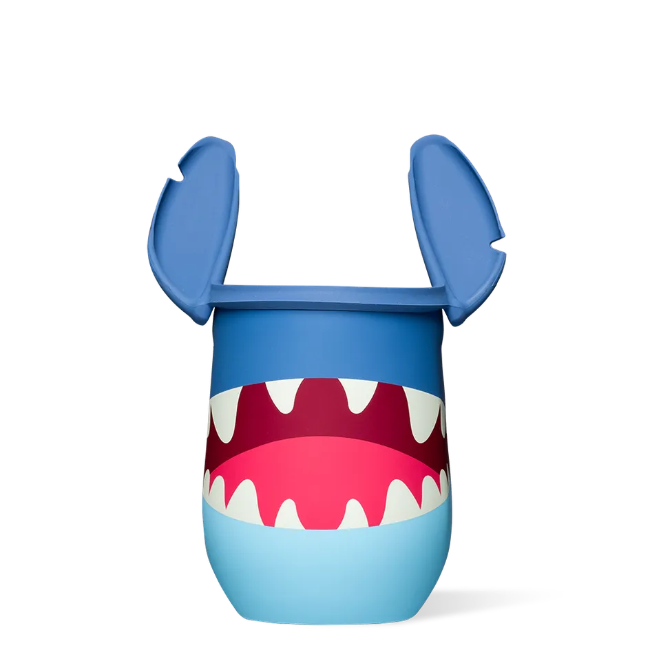 corkcicle-disney-lilo-stitch-stemless-cup-12oz-insulated-wine-cup-with-lid image 1