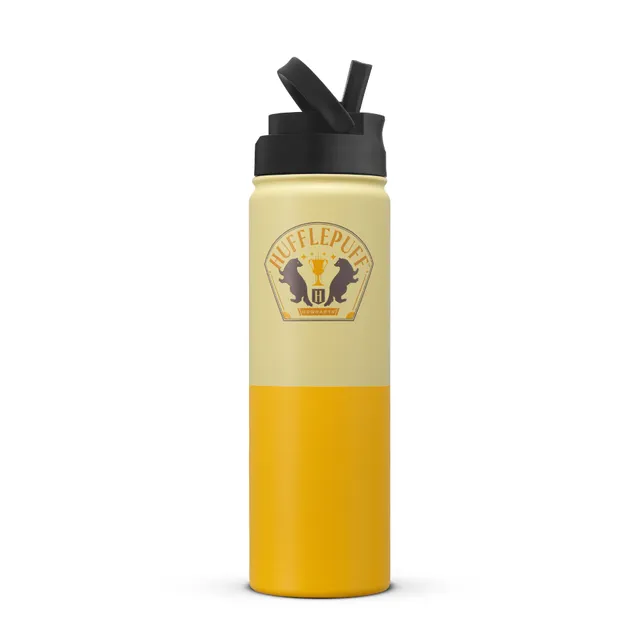 joyjolt-harry-potter-hufflepuff-stainless-steel-water-bottle-22-oz image 1